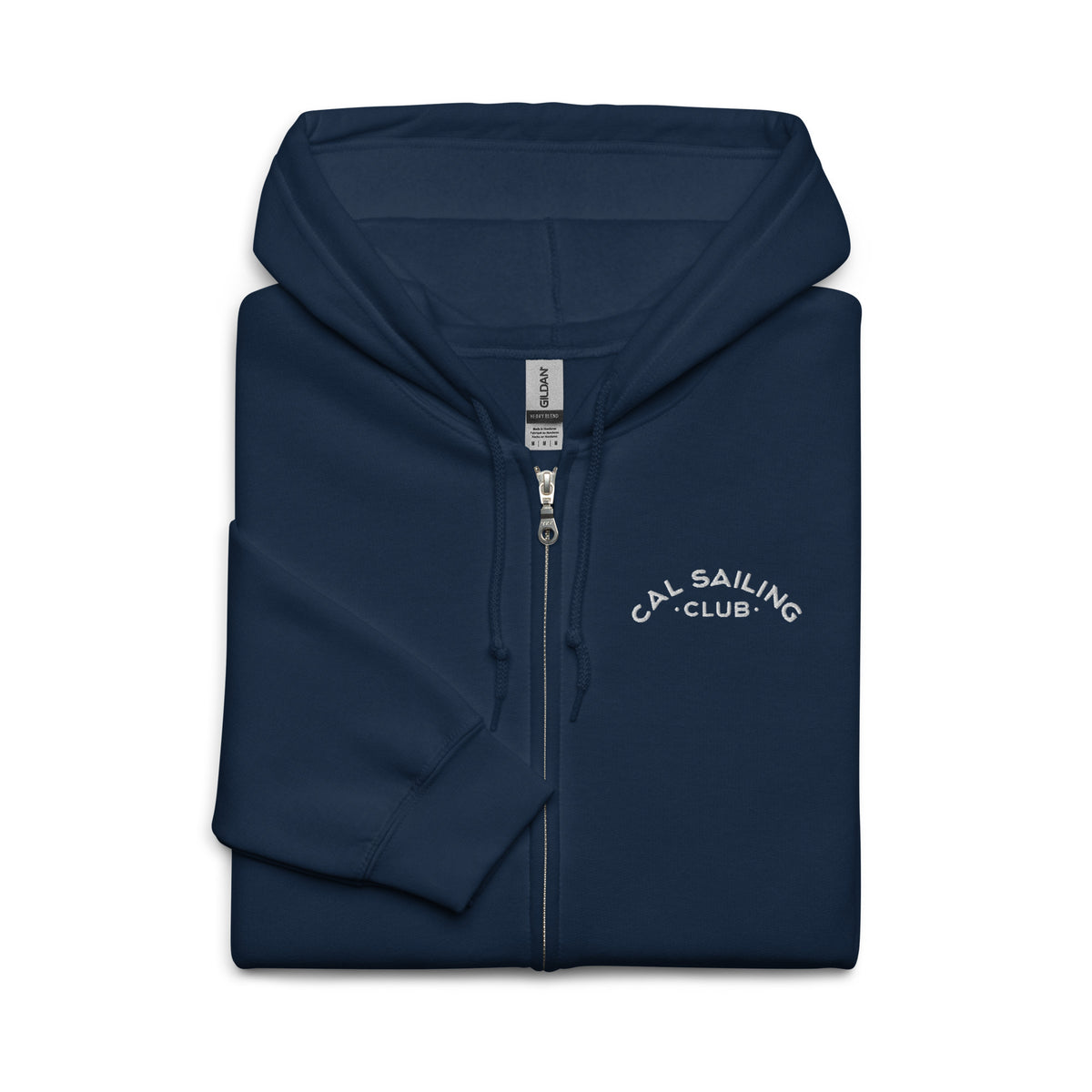 CSC Embroidered Logo Unisex Midweight Blend Zip Hoodie – CALI Leggings