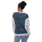 Navy Flower Sweatshirt