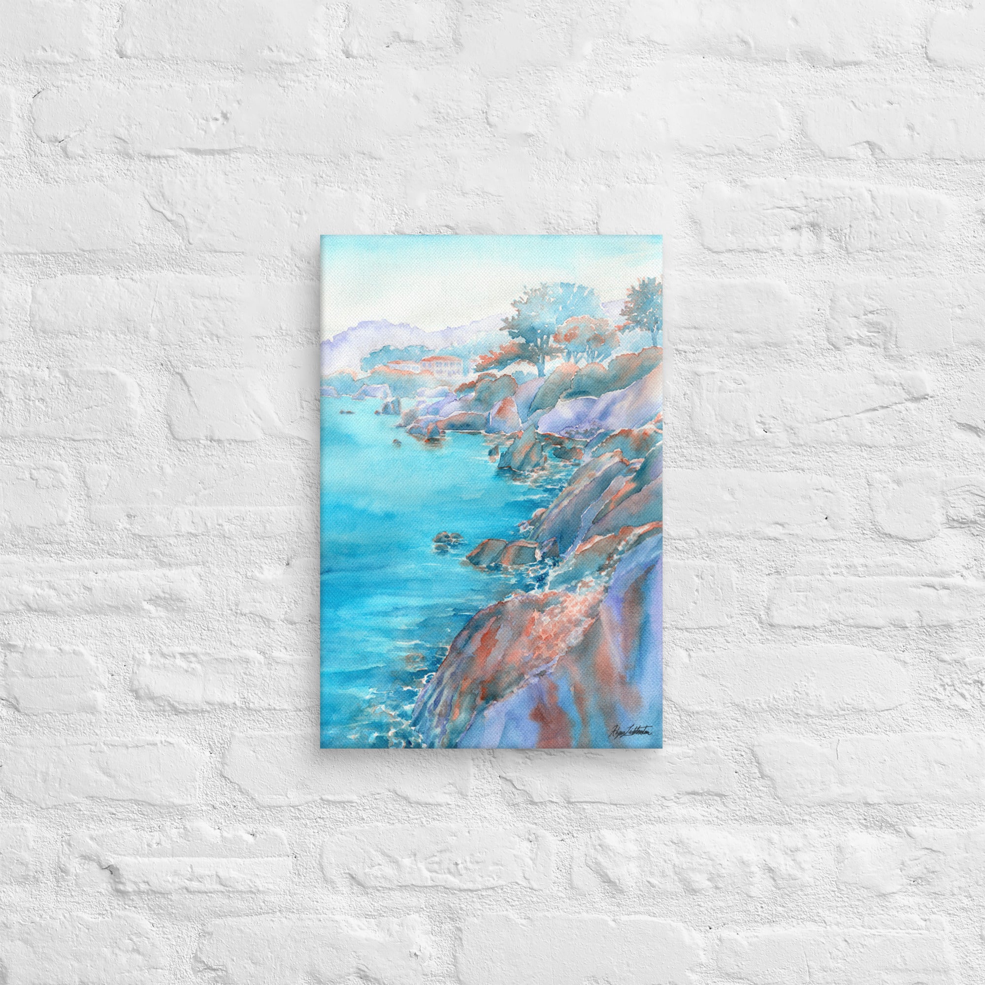 Monterey Stretched Canvas Wall Art