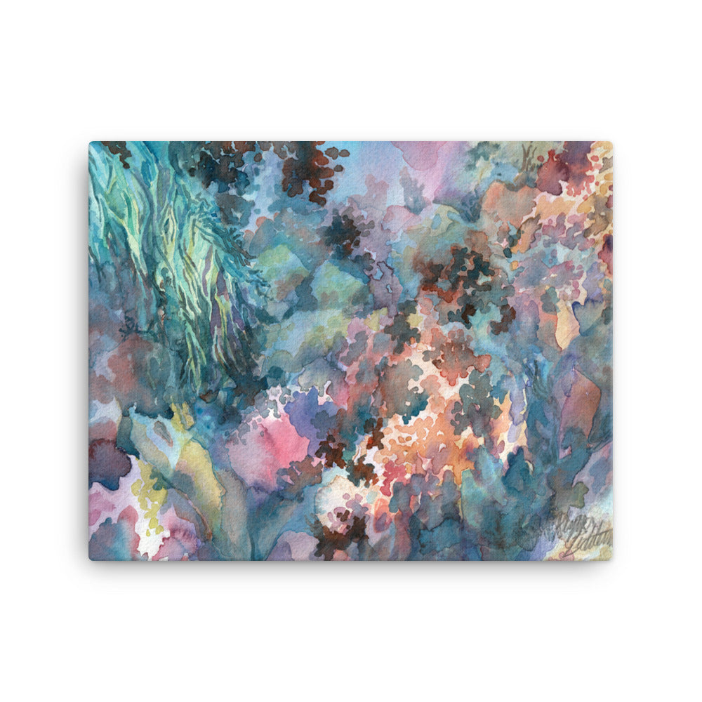 Tidepool Stretched Canvas Print Wall Art