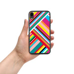 Rainbow Stripe Clear Case for iPhone®