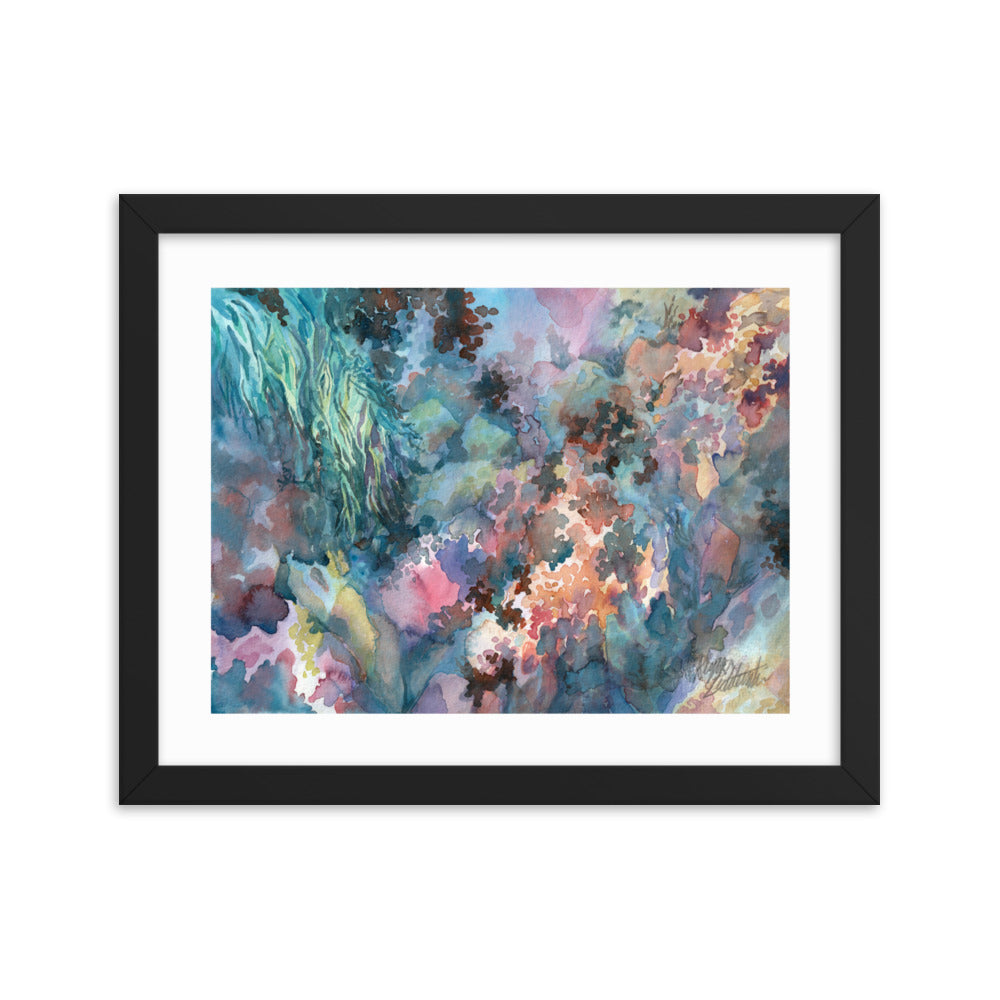 Tidepools #1 Framed Print Wall Art