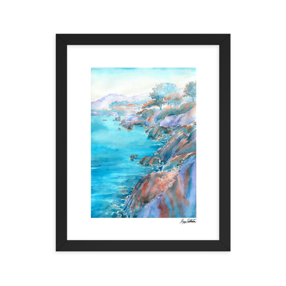 "Monterey" Wall Art Framed Print