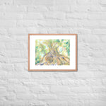 Looking Up #1 Framed Wall Art Print