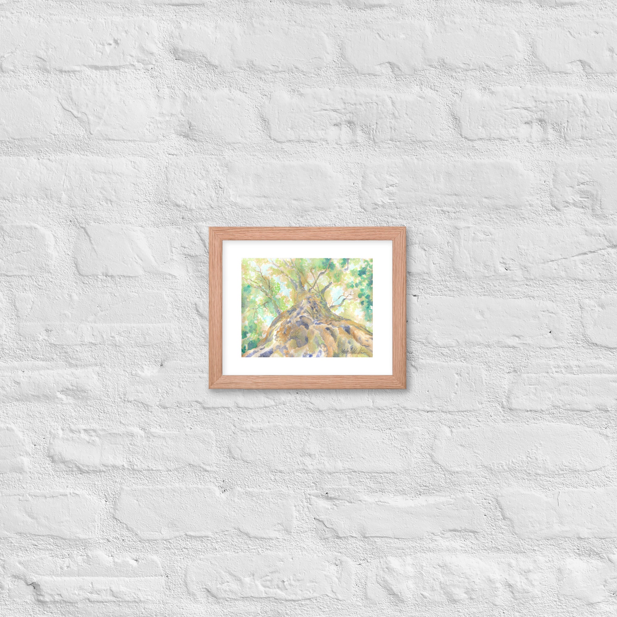 Looking Up #1 Framed Wall Art Print