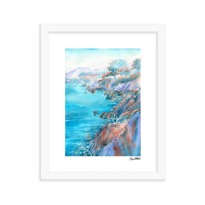 "Monterey" Wall Art Framed Print