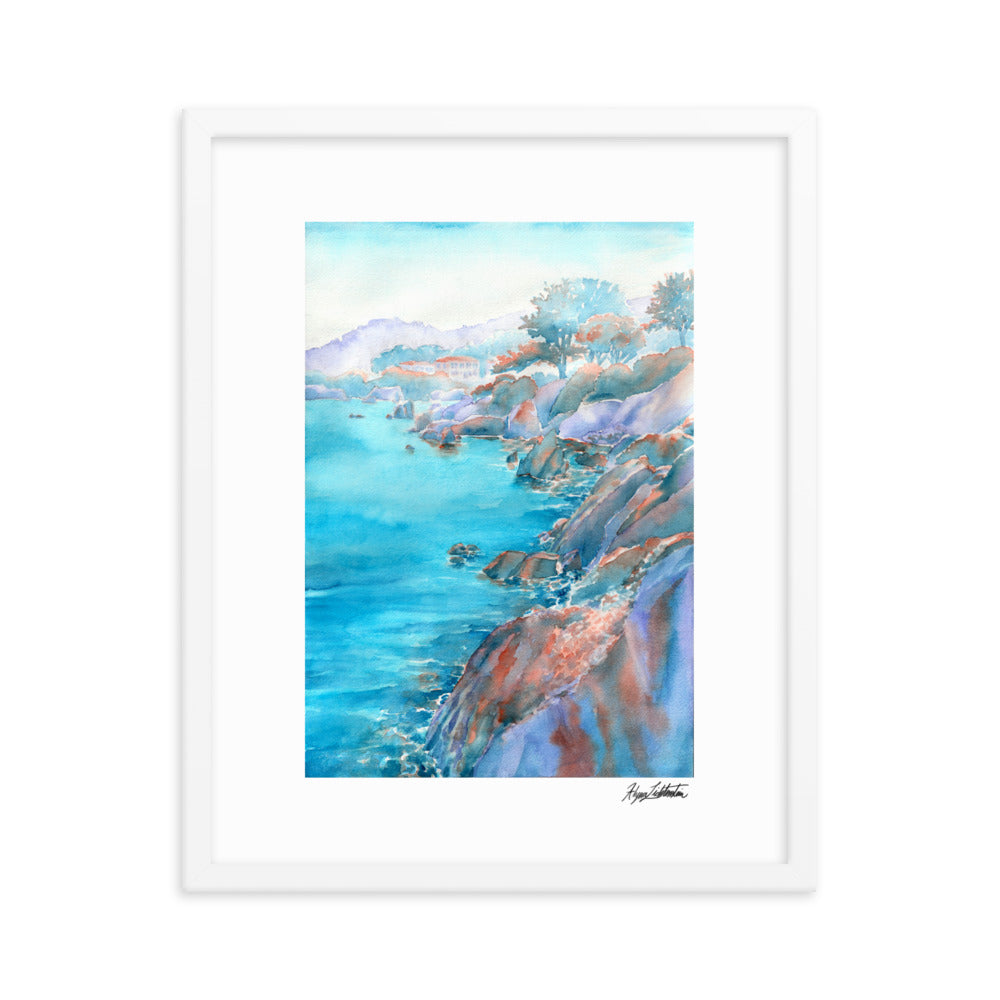 "Monterey" Wall Art Framed Print