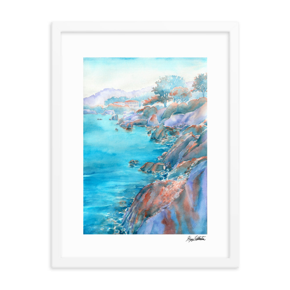 "Monterey" Wall Art Framed Print