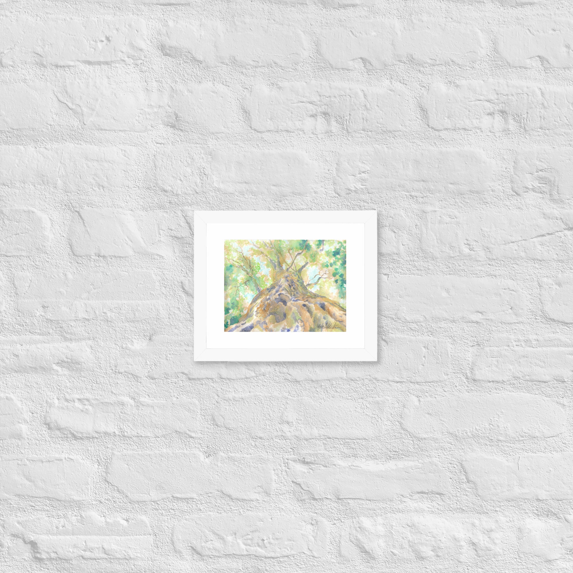 Looking Up #1 Framed Wall Art Print