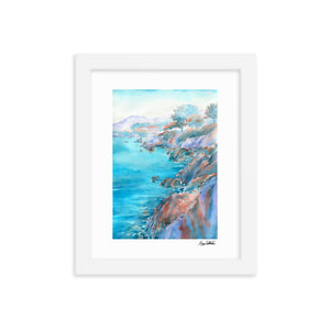 "Monterey" Wall Art Framed Print