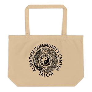 Almaden Community Center Tai Chi Large Organic Tote Bag