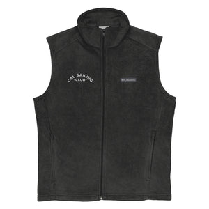 CSC Men’s Embroidered Columbia fleece vest