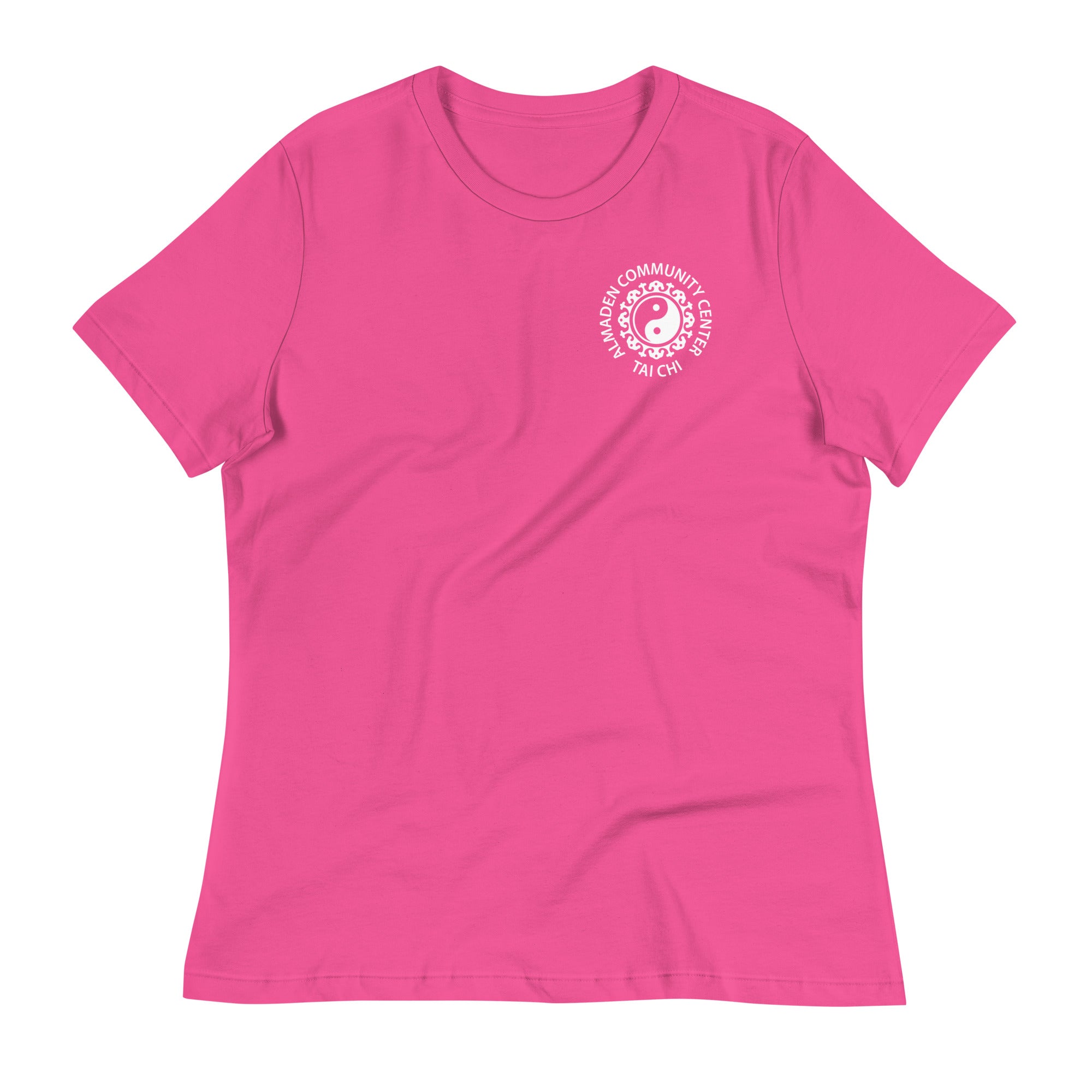 Almaden Community Center Tai Chi Small Logo Women's Relaxed Cut T-Shirt