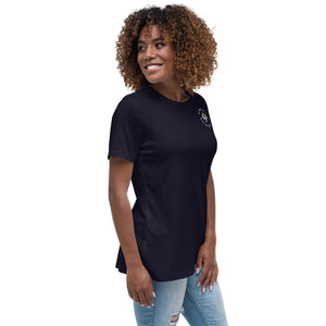 Pickleball Women's Relaxed Fit T-Shirt Small Logo