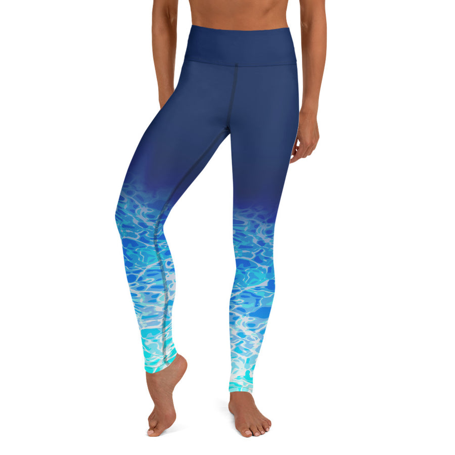 Ombre Ocean Yoga Leggings – CALI Leggings