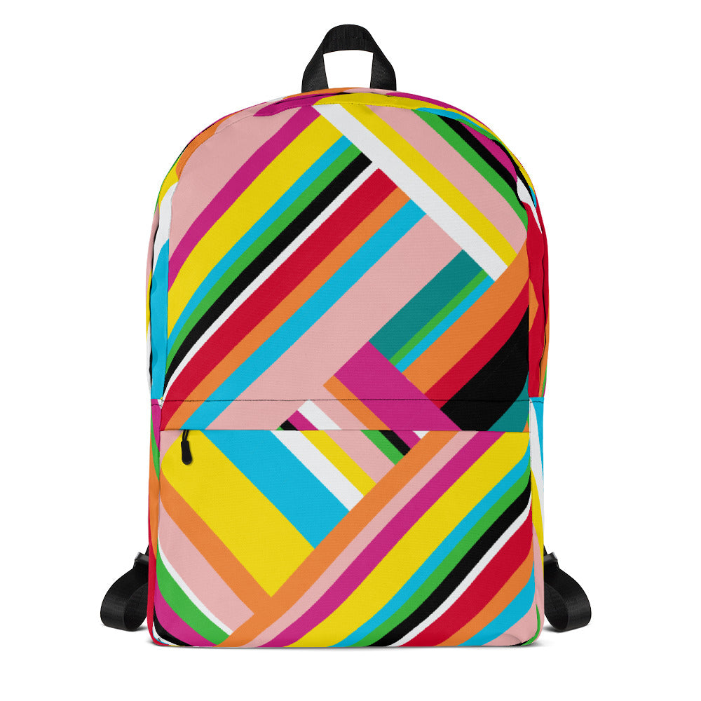Rainbow Stripe Backpack – CALI Leggings