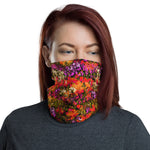 Kaleidoscope Meadow Face Mask Neck Gaiter