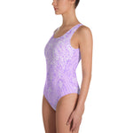 Lavender Paisley One-Piece Swimsuit