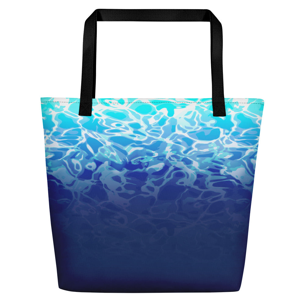 Ombre Ocean Beach Bag