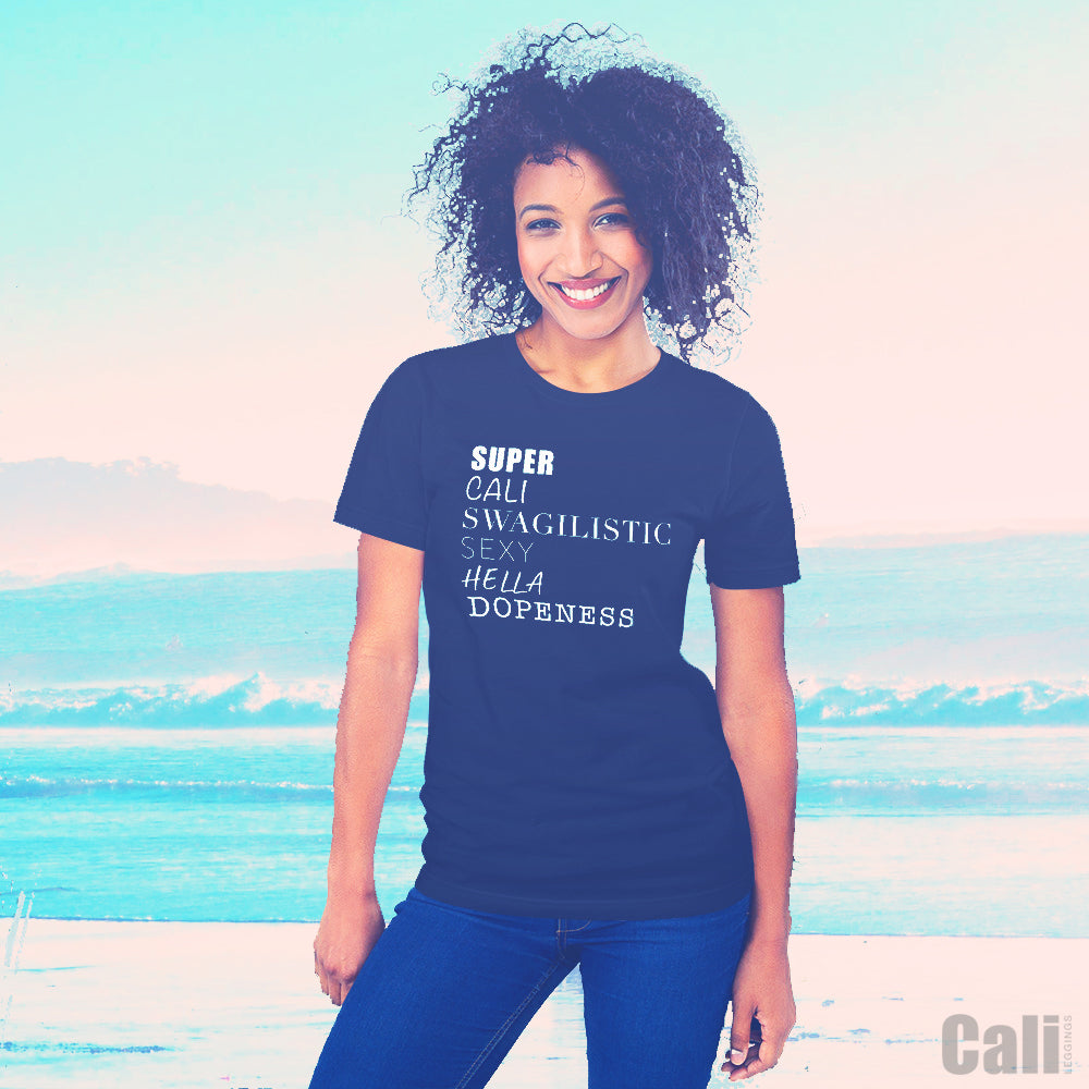 california slogan t-shirt