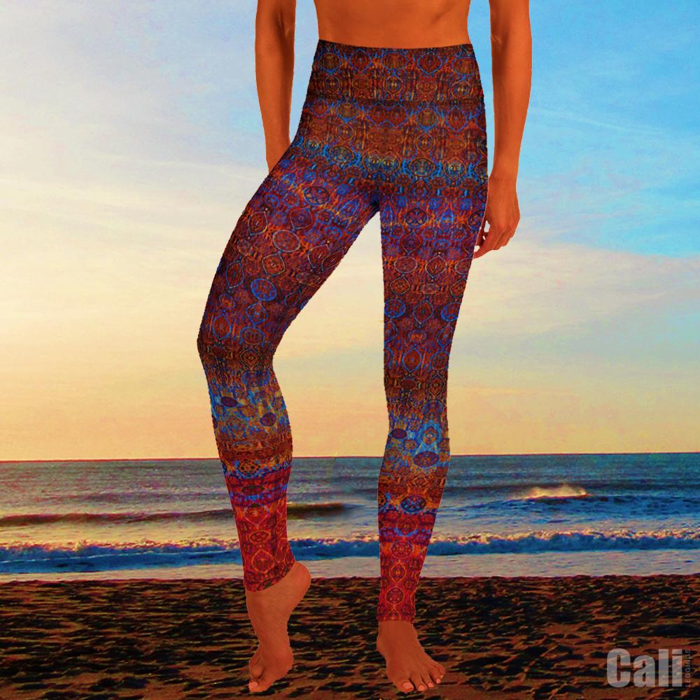 Dark Tiles Yoga Leggings – CALI Leggings